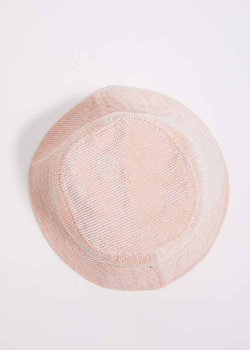 Cara - Hemp Corduroy Bucket Hat - Ash Pink