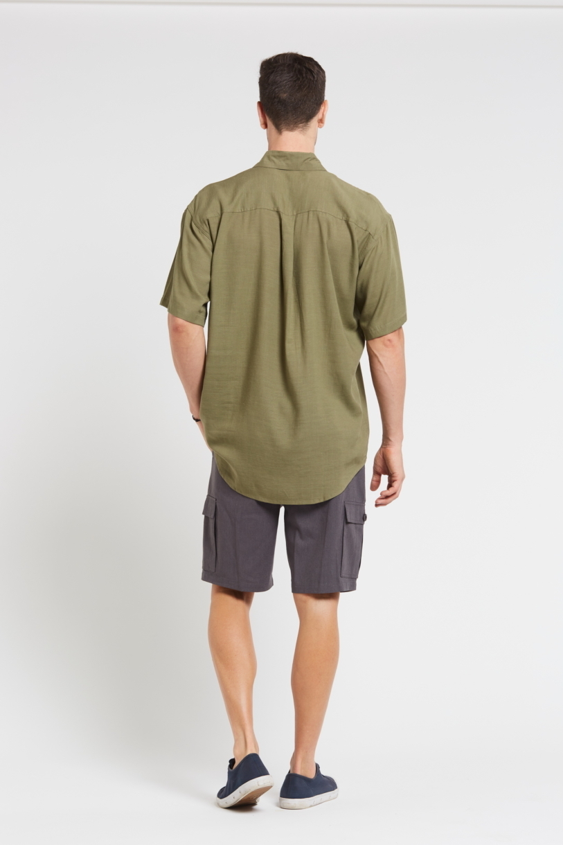 Classic - Men's Hemp Rayon Short Sleeve Shirt