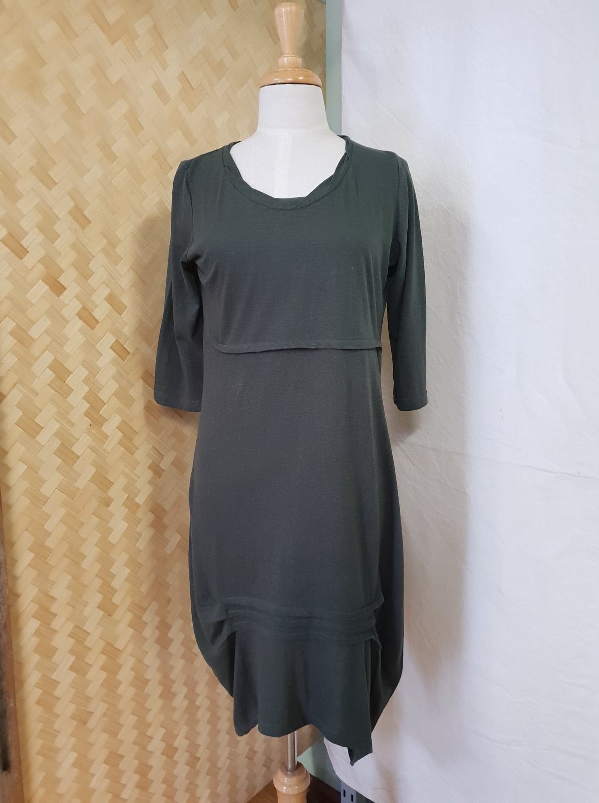 3/4 Sleeve Pixie Dress