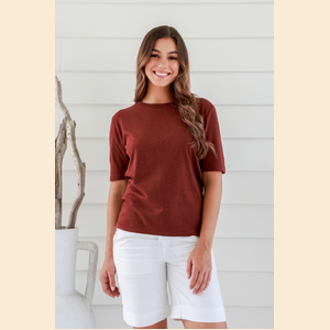 Evie - Hemp Boxy Tee