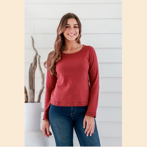Maddy - Hemp Long Sleeve Tee