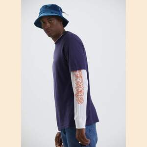 Enlighten - Hemp Retro T-Shirt - Midnight