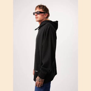 All Day - Hemp Hoodie - Black