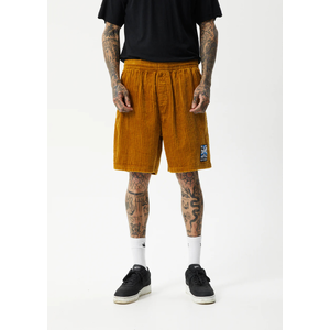 Waterfall - Hemp Corduroy Shorts - Mustard - XS