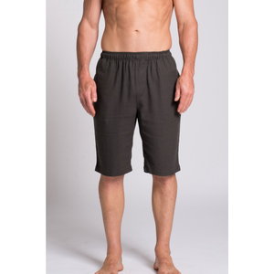 Hemp Bamboo Elastic Waist Shorts 