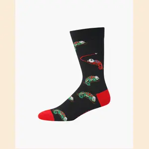 Men's Patterned Bamboo Socks - Assorted