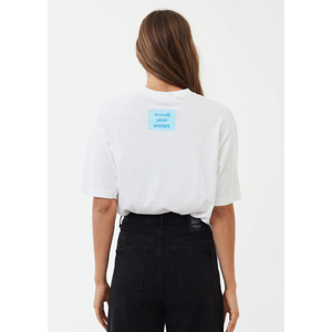 Broccoli - Unisex Hemp Retro T-Shirt - White - XS