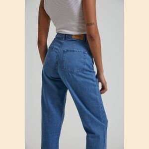 Shelby - Hemp Denim High Waist Wide Leg Jeans