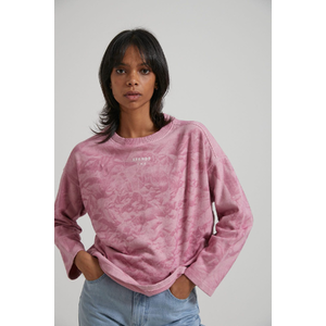 Evolve  - Hemp Oversized Crew Neck - Smokey Lilac - 12
