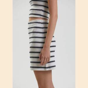 Moby - Hemp Striped Mini Skirt