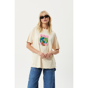 Planet - Hemp Oversized T-Shirt - Sand - 14