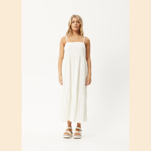 Calm - Hemp Seersucker Maxi Dress