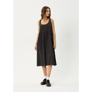 Dusk - Hemp Seersucker Check Midi Dress