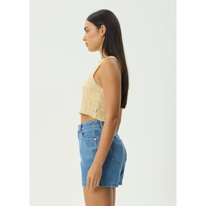 Sunday - Hemp Seersucker Sleeveless Top