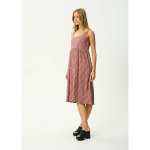 Capricorn - Seersucker Midi Dress