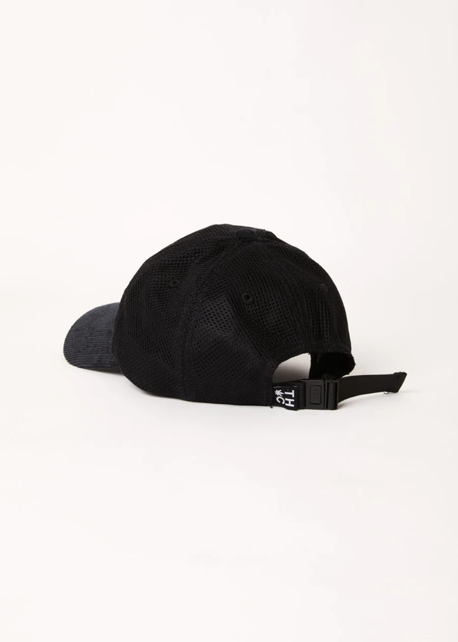 Afends - Asta - Hemp 6 Panel Cap - Black | Made In Hemp