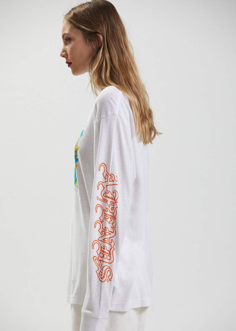 Reborn - Unisex Hemp Long Sleeve Graphic T-Shirt