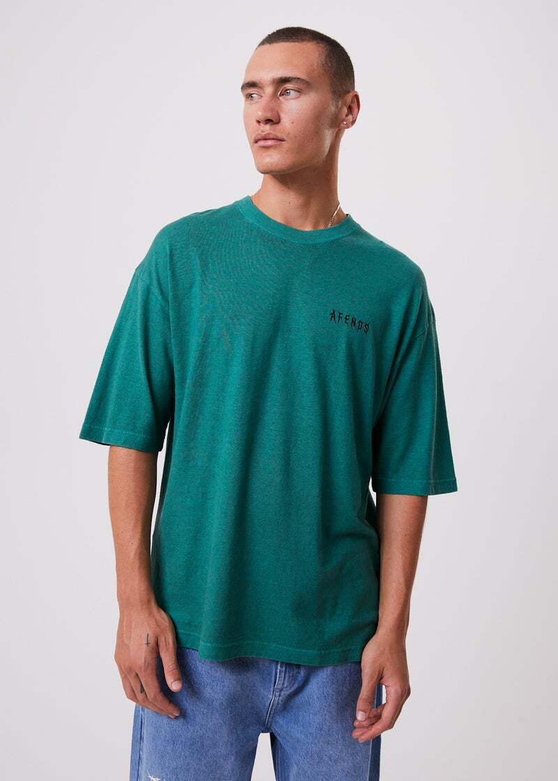 Actual Pain - Hemp Oversized Graphic T-Shirt
