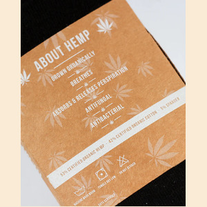 High Standards Hemp Socks - 2 Pair Pack