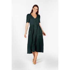 Olivia - Hemp Midi Dress
