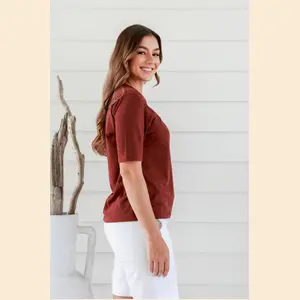 Evie - Hemp Boxy Tee