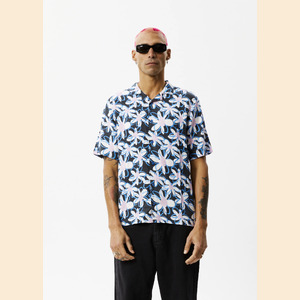 Waterfall - Hemp Cuban Short Sleeve Shirt