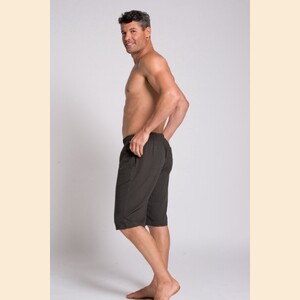 Hemp Bamboo Elastic Waist Shorts 