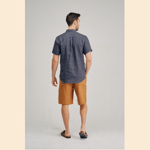 Vance - 100% Hemp Pinstripe Shirt