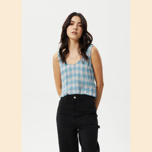Position - Hemp Check Seersucker Tank 