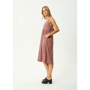 Capricorn - Seersucker Midi Dress