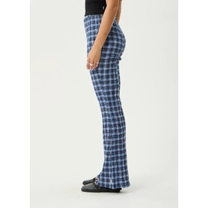Mountains - Hemp Seersucker Flare Pant 