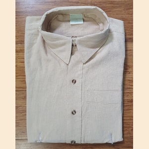Men's Hemp Button Down Shirt - Long Sleeve