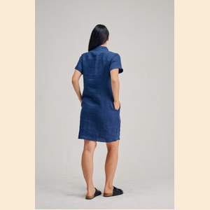 Stella - 100% Hemp Shirt Dress