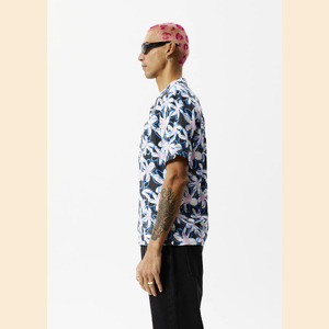 Waterfall - Hemp Cuban Short Sleeve Shirt