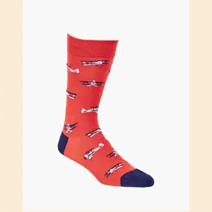 Men's Patterned Bamboo Socks - Assorted
