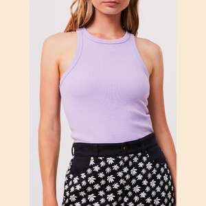 Lydia - Hemp Ribbed Singlet
