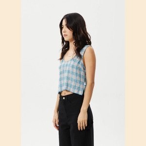 Position - Hemp Check Seersucker Tank 