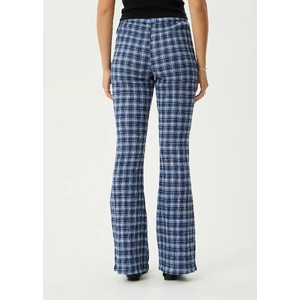 Mountains - Hemp Seersucker Flare Pant 