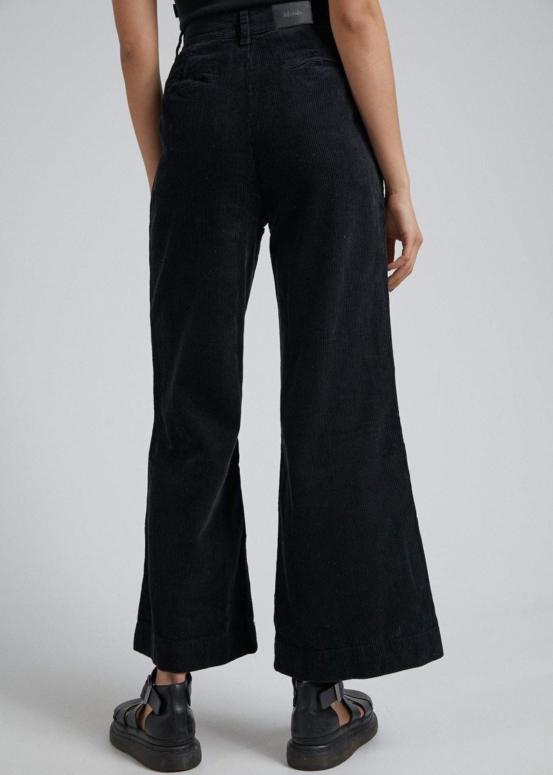 Ziggy Trousers ORGANIC CORDUROY  Black  Lucy  Yak