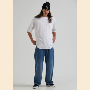 Pablo Hemp Denim Baggy Jeans | Men's Hemp Wide Leg Jeans | Made In