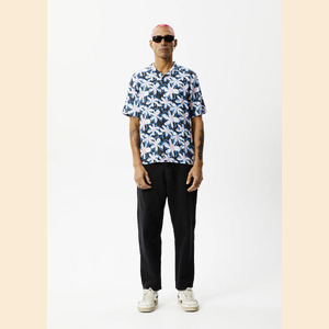 Waterfall - Hemp Cuban Short Sleeve Shirt