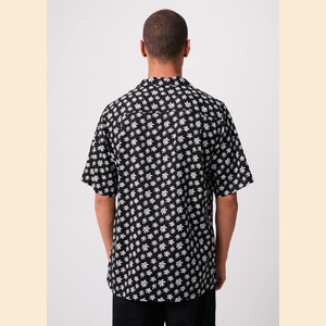 Pascale - Unisex Hemp Cuban Short Sleeve Shirt