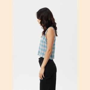 Position - Hemp Check Seersucker Tank 
