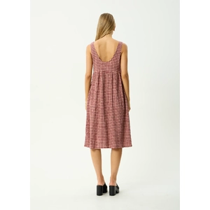 Capricorn - Seersucker Midi Dress