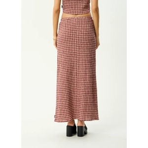 Capricorn - Seersucker Maxi Skirt