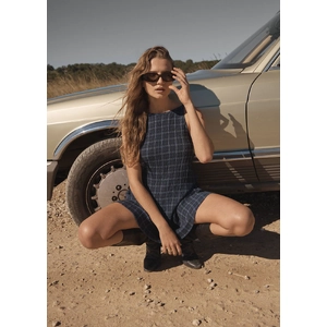 Sammy - Hemp Seersucker Mini Dress