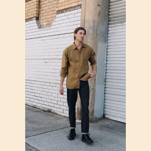 Hercules - 100% Hemp Long Sleeve Shirt