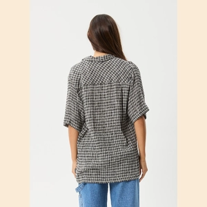 Asta - Hemp Seersucker Regular Shirt
