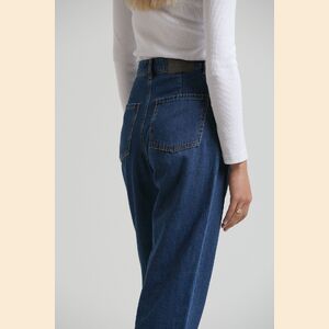 Shelby - Hemp Denim High Waist Wide Leg Jeans