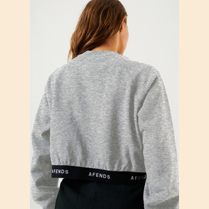 Homebase - Hemp Cropped Crew Neck Jumper